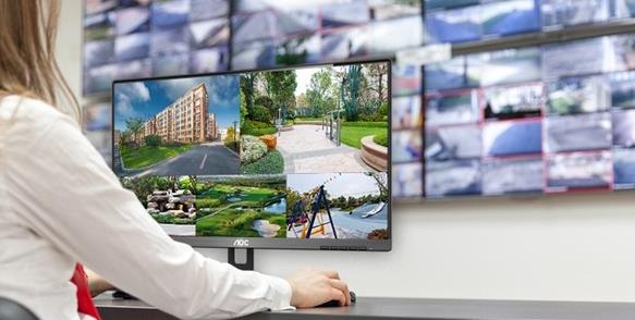 AOC M1系列安防監(jiān)控專用顯示器，賦能智慧安防，實現(xiàn)全局洞察